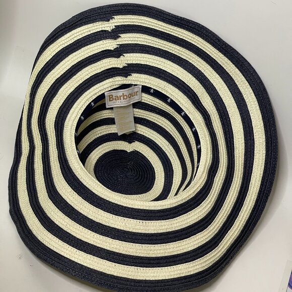 Barbour | Shore Sun Hat in Navy Stripes main image 6